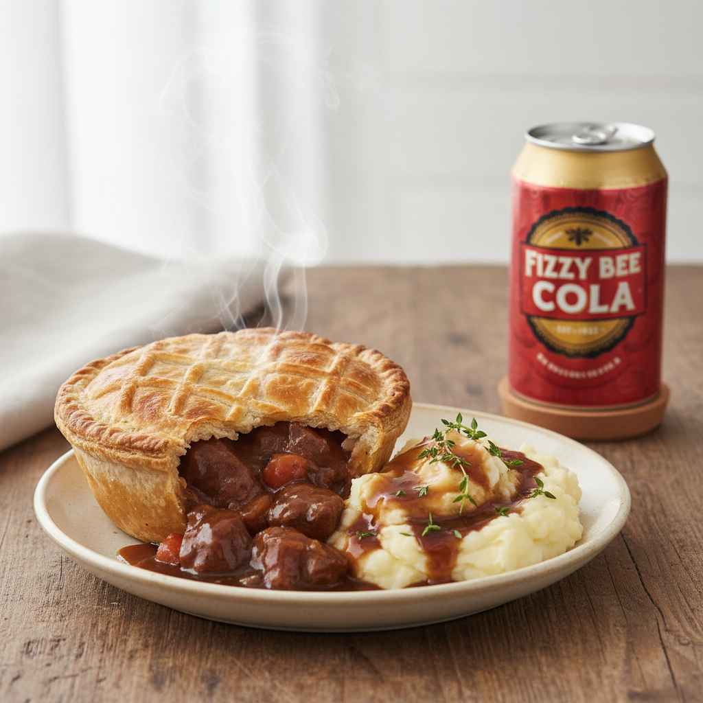 Loaded Steak Pie