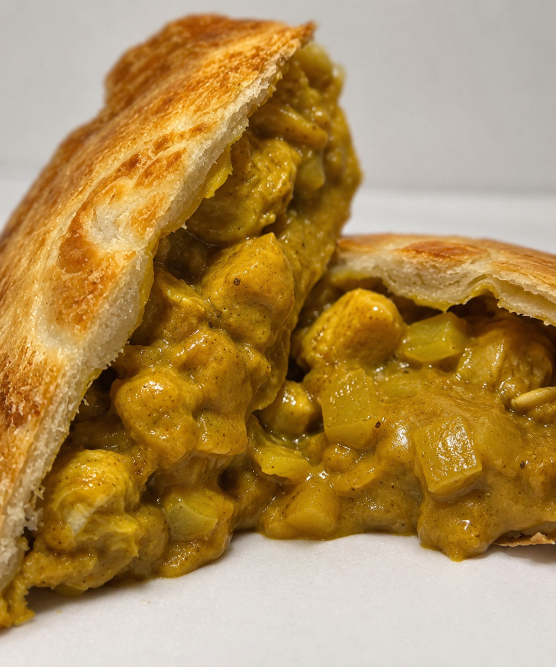 Delicious Chicken Curry Pie