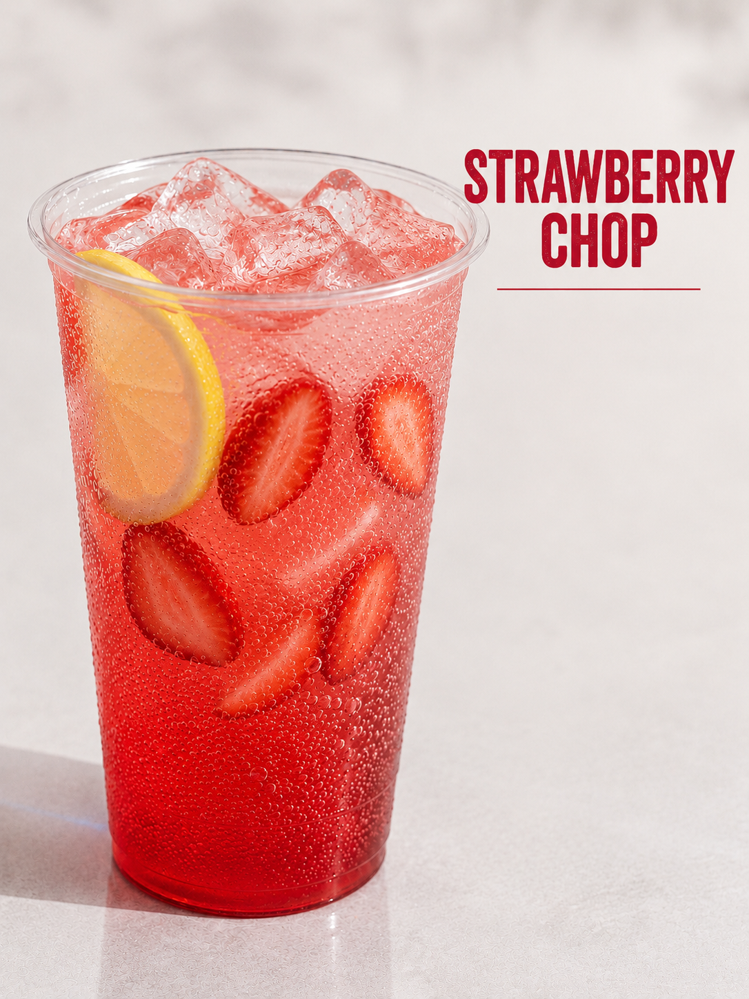 Strawberry chop