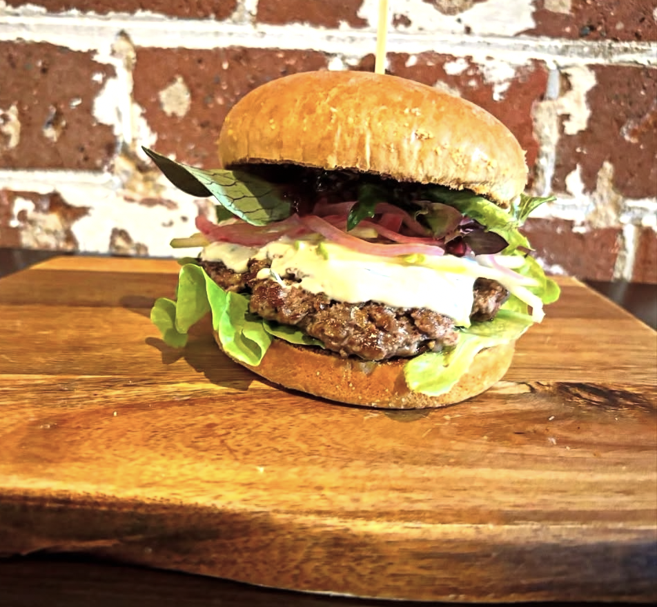 Lamb Burger & Chips